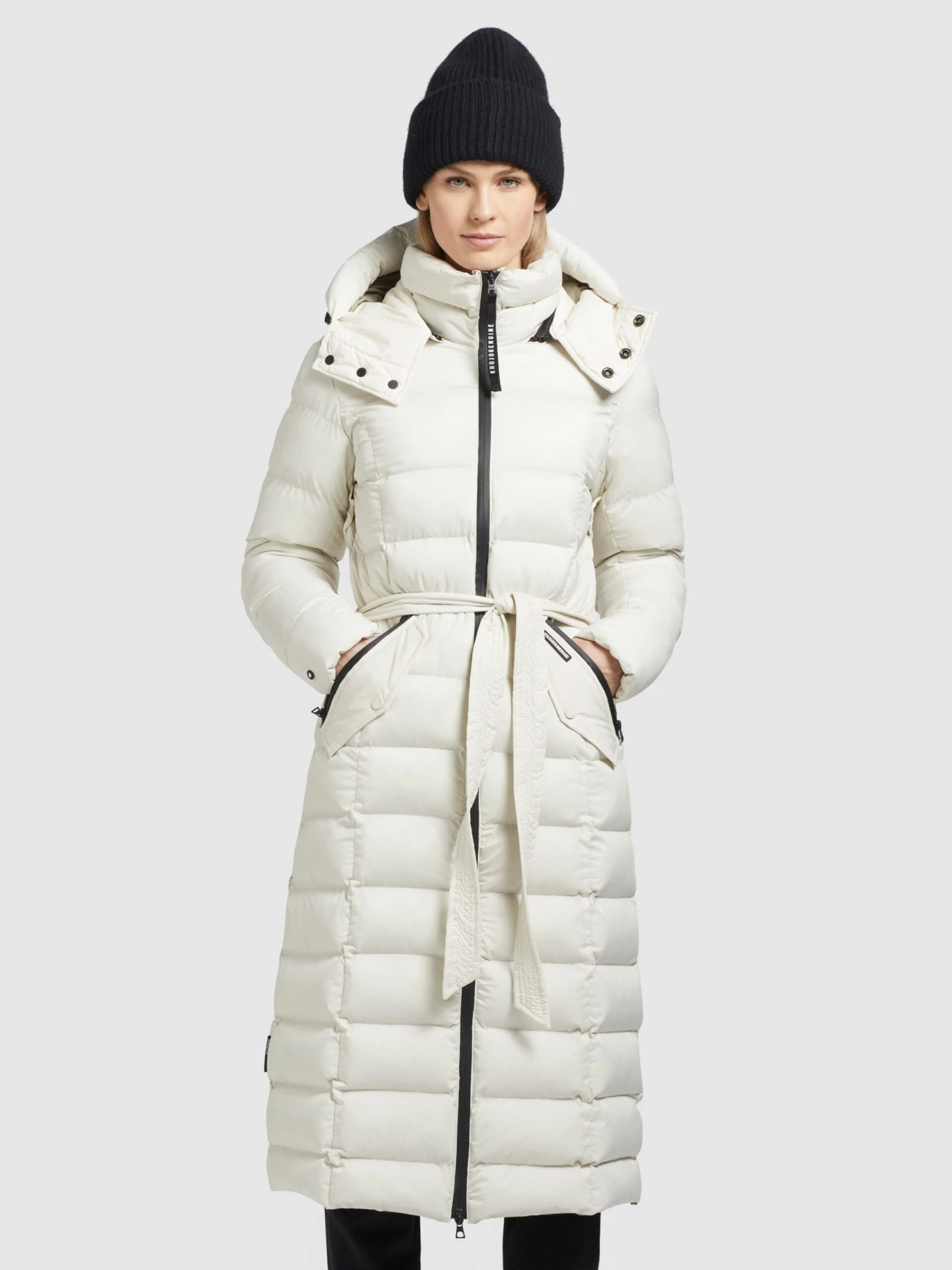 Khujo Manteaux Dhiver Manteau D’hiver OLALLA MATT Femme Blanc Cassé 4 Khujo Manteaux Dhiver Manteau D’hiver OLALLA MATT Femme Blanc Cassé – Image 2