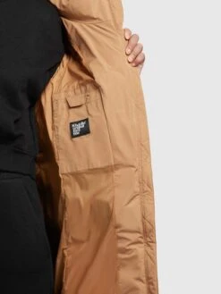 Khujo Manteaux De Mi-saison Manteau Mi-saison Klayd Femme Ocre -Khujo Soldes Magasin 702055ccd41d567cfb4f2b6fd9e30cab