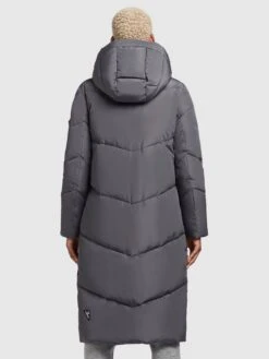 Khujo Manteaux De Mi-saison Manteau Mi-saison Femme Gris Basalte -Khujo Soldes Magasin 705783b3c64698e09a810b12259e282d