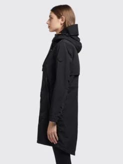 Khujo Manteaux De Mi-saison Manteau Mi-saison Adda2 Femme Noir -Khujo Soldes Magasin 71b2c146b14c6e9532b29e98f466f4cc