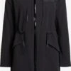 Khujo Manteaux De Mi-saison Manteau Mi-saison Marnia2 Femme Noir -Khujo Soldes Magasin 72a171888687029f1189f27ebed581df