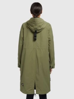 Khujo Manteaux De Mi-saison Manteau Mi-saison Marnia 2 Femme Olive -Khujo Soldes Magasin 72fe9307046368f2a91bc1043aa3a7fd