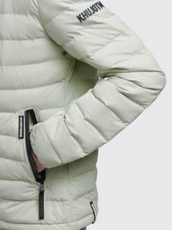 Khujo Vestes De Mi-saison Veste Mi-saison LOVINA4 Femme Vert -Khujo Soldes Magasin 73431b21990c95801cb8c27934f83942