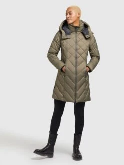 Khujo Manteaux De Mi-saison Manteau Mi-saison Aneth Femme Kaki 12 Khujo Manteaux De Mi-saison Manteau Mi-saison Aneth Femme Kaki -Khujo Soldes Magasin 75b0a54b11403afa1642afb75bf7e51e