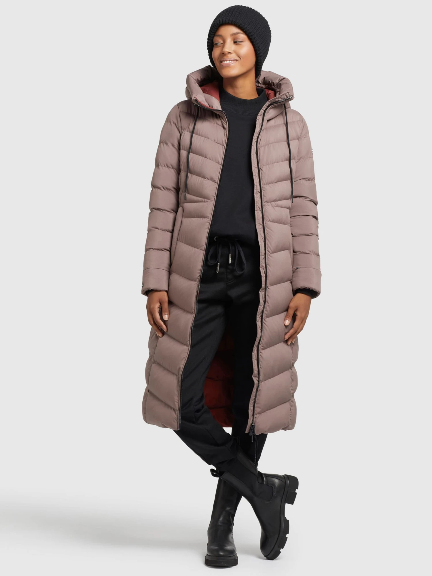 Khujo Manteaux Dhiver Manteau D’hiver Ingram2 Femme Taupe 8 Khujo Manteaux Dhiver Manteau D’hiver Ingram2 Femme Taupe – Image 6