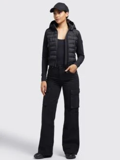 Khujo Vestes De Mi-saison Veste Mi-saison Dalis Matt Femme Noir -Khujo Soldes Magasin 7806a91d30ebf5fac3e2cea7ed84a1f5