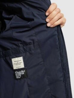 Khujo Vestes Dhiver Veste D’hiver Aribay Femme Bleu Marine -Khujo Soldes Magasin 78c691155e6a1530c0113a057306af00