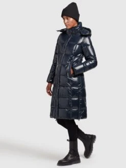 Khujo Manteaux Dhiver Manteau D’hiver Tonka Femme Bleu Foncé -Khujo Soldes Magasin 7a55f46eeee9126c4e9e696312ae5afe