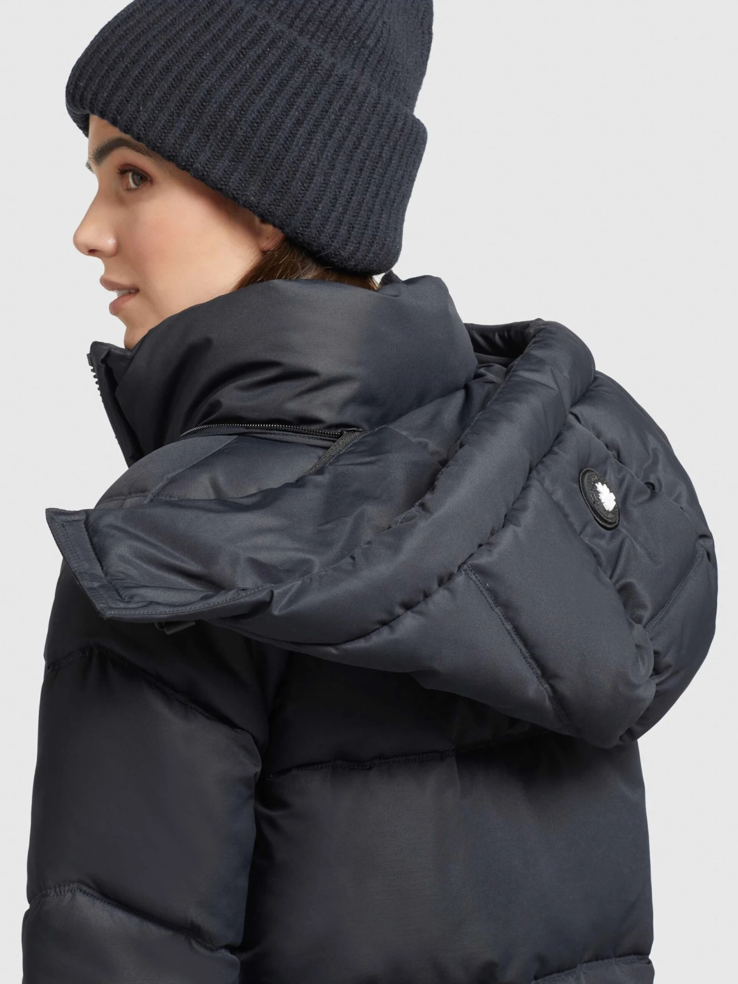 Khujo Vestes Dhiver Veste D’hiver Monty 2 Femme Bleu Nuit 10 Khujo Vestes Dhiver Veste D’hiver Monty 2 Femme Bleu Nuit – Image 8