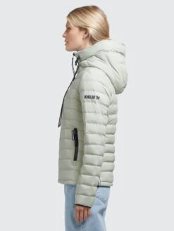 Khujo Vestes De Mi-saison Veste Mi-saison LOVINA4 Femme Vert -Khujo Soldes Magasin 7a988973a7899dd658e3a13d0a715305