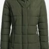 Khujo Manteaux Courts Manteau D’hiver Floyt Femme Olive -Khujo Soldes Magasin 7a9ebe2bf5ef4b03b3324b3a3b58684b