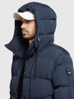 Khujo Vestes Dextérieur Veste Fonctionnelle Rafi Homme Bleu Nuit -Khujo Soldes Magasin 7b92dd14bd37732674986840e8cab7d8