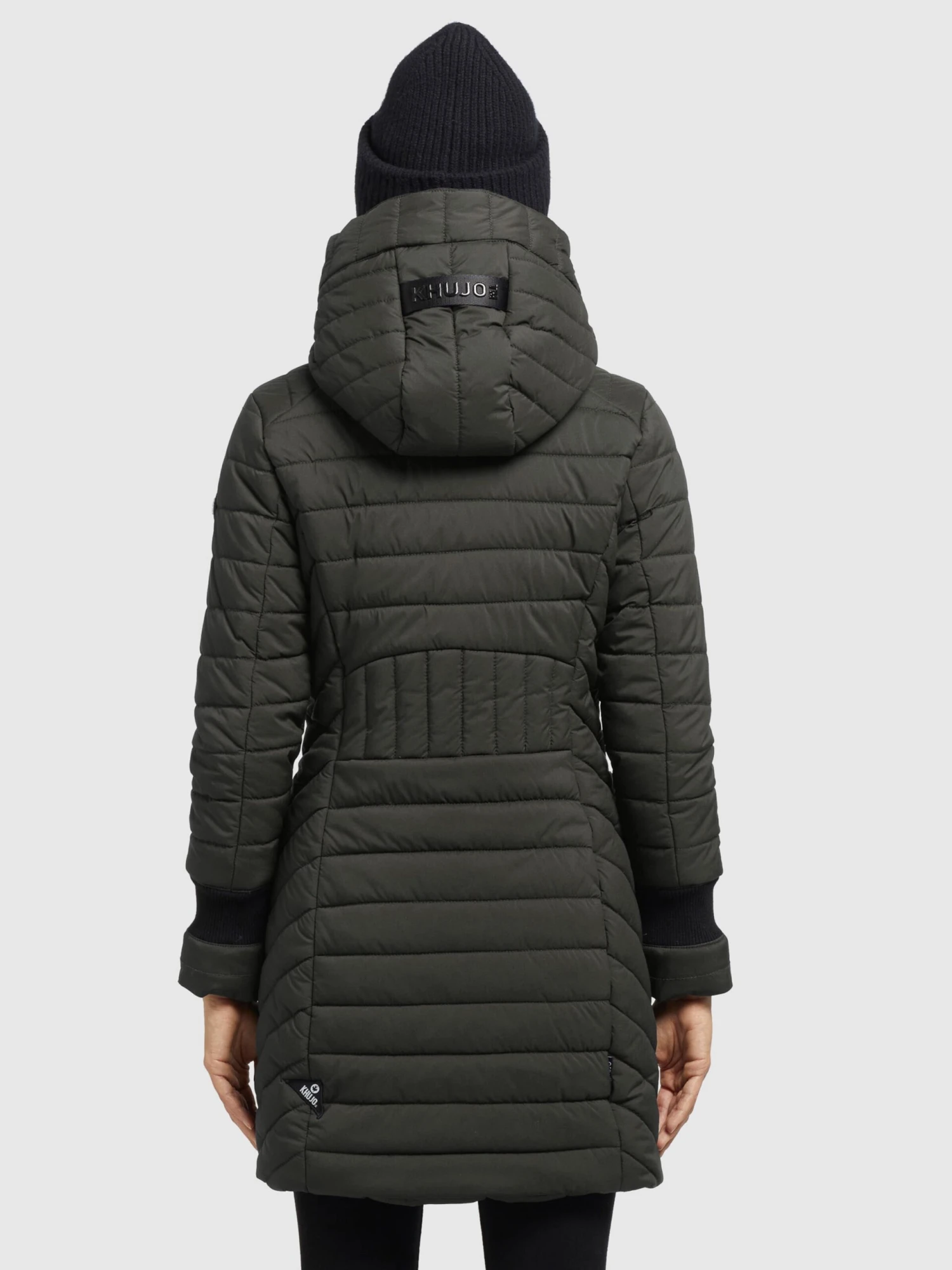 Khujo Manteaux Dhiver Manteau D’hiver Nita Femme Kaki 6 Khujo Manteaux Dhiver Manteau D’hiver Nita Femme Kaki – Image 4