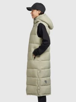 Khujo Vestes Sans Manches Gilet Magneta Femme Vert Pastel -Khujo Soldes Magasin 7d114e504c5ea376e070dfaed8ee0487