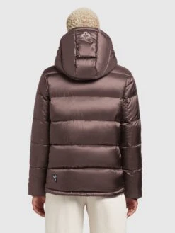 Khujo Vestes Dhiver Veste D’hiver Evona Femme Taupe -Khujo Soldes Magasin 7d891b4c49c17625af2e25f5772aa8ec