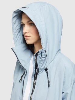 Khujo Vestes De Mi-saison Veste Mi-saison BLAIR Femme Bleu Clair -Khujo Soldes Magasin 7dc1e5575b760fb8f3e42df3fe61eb70