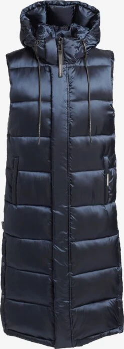Khujo Vestes Sans Manches Gilet Tourin Femme Bleu Marine