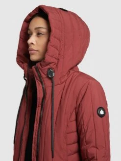 Khujo Vestes Dhiver Veste D’hiver Jerry Femme Rouge Rouille 16 Khujo Vestes Dhiver Veste D’hiver Jerry Femme Rouge Rouille -Khujo Soldes Magasin 87a6e76876190d9c55bad694279331fd