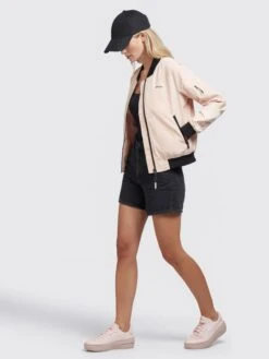 Khujo Vestes De Mi-saison Veste Mi-saison Stence2 Femme Abricot -Khujo Soldes Magasin 88b7018288941729c84c0047a80248cc