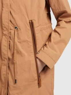 Khujo Vestes De Mi-saison Veste Mi-saison ADDA Femme Beige -Khujo Soldes Magasin 89d7f2d6be0cae097c7bc80ad2594b2a