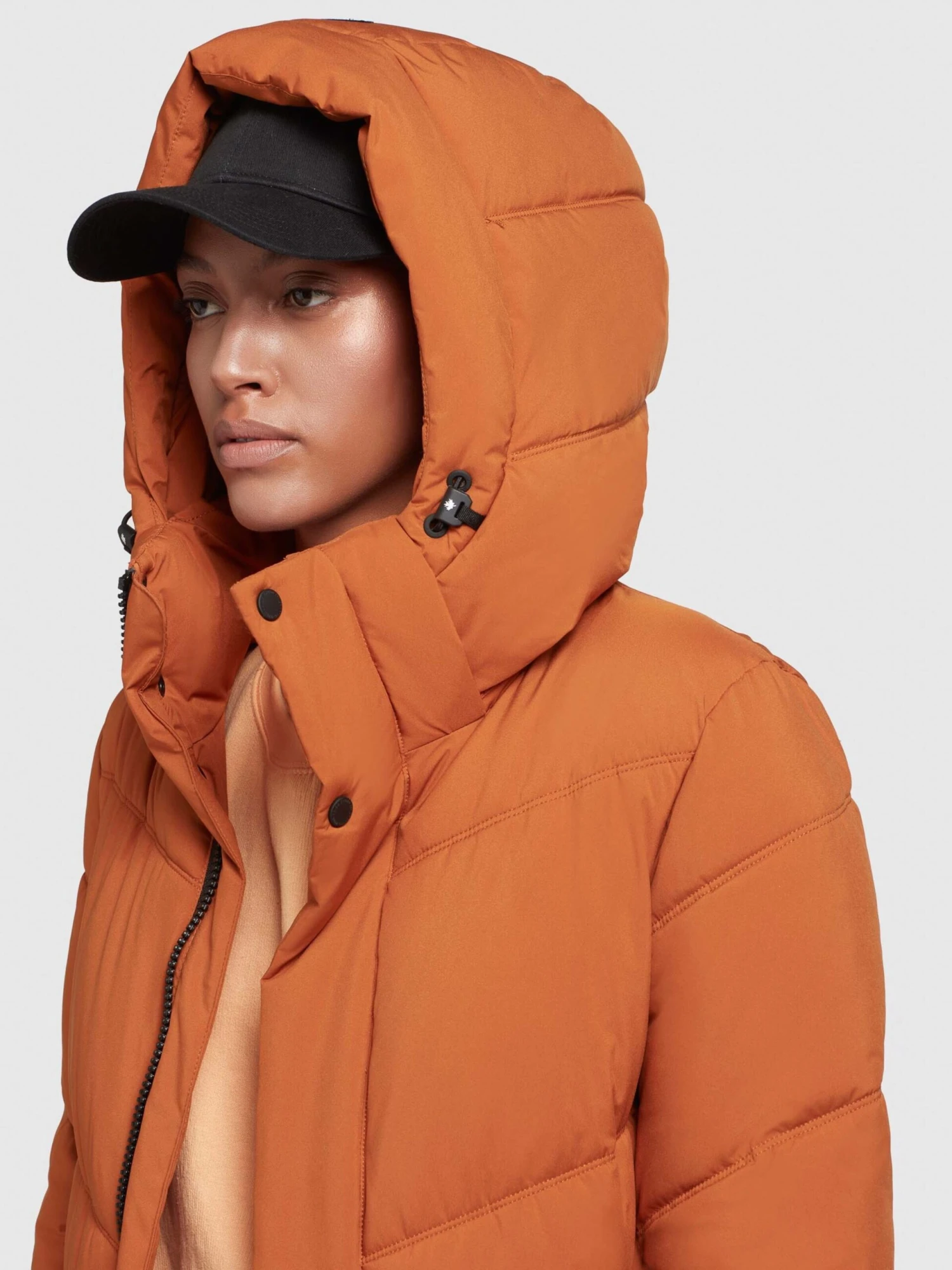 Khujo Manteaux Dhiver Manteau D’hiver Torino2 Femme Orange 9 Khujo Manteaux Dhiver Manteau D’hiver Torino2 Femme Orange – Image 7