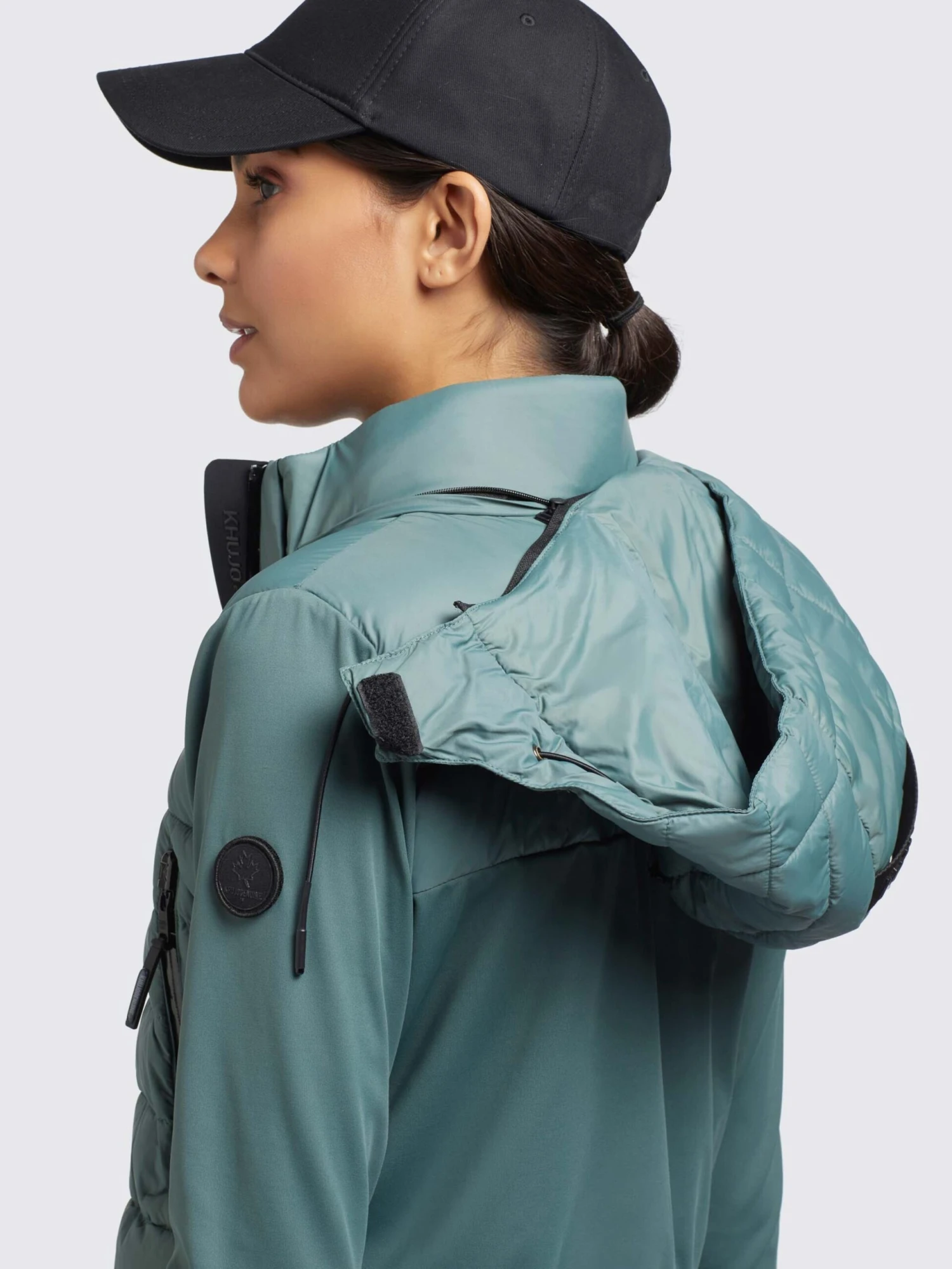 Khujo Vestes De Mi-saison Veste Mi-saison Dalis Matt Femme Jade 10 Khujo Vestes De Mi-saison Veste Mi-saison Dalis Matt Femme Jade – Image 8