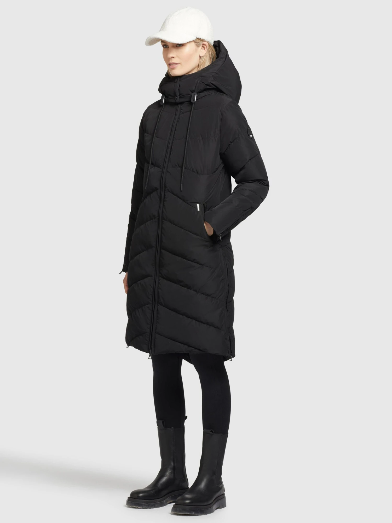 Khujo Manteaux Dhiver Manteau D’hiver Huba Femme Noir 8 Khujo Manteaux Dhiver Manteau D’hiver Huba Femme Noir – Image 6