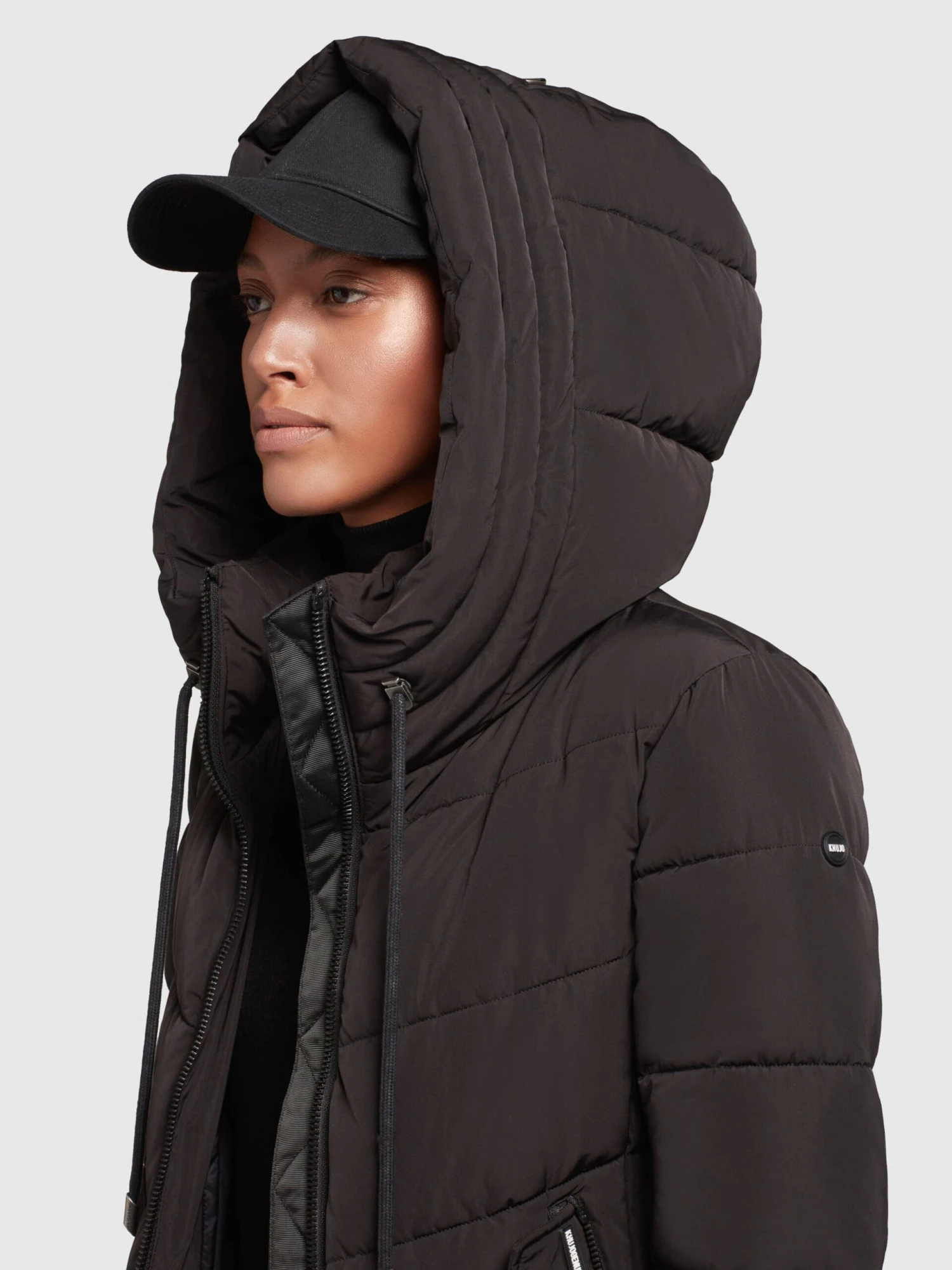 Khujo Manteaux Dhiver Manteau D’hiver Ayleena Femme Noir 9 Khujo Manteaux Dhiver Manteau D’hiver Ayleena Femme Noir – Image 7