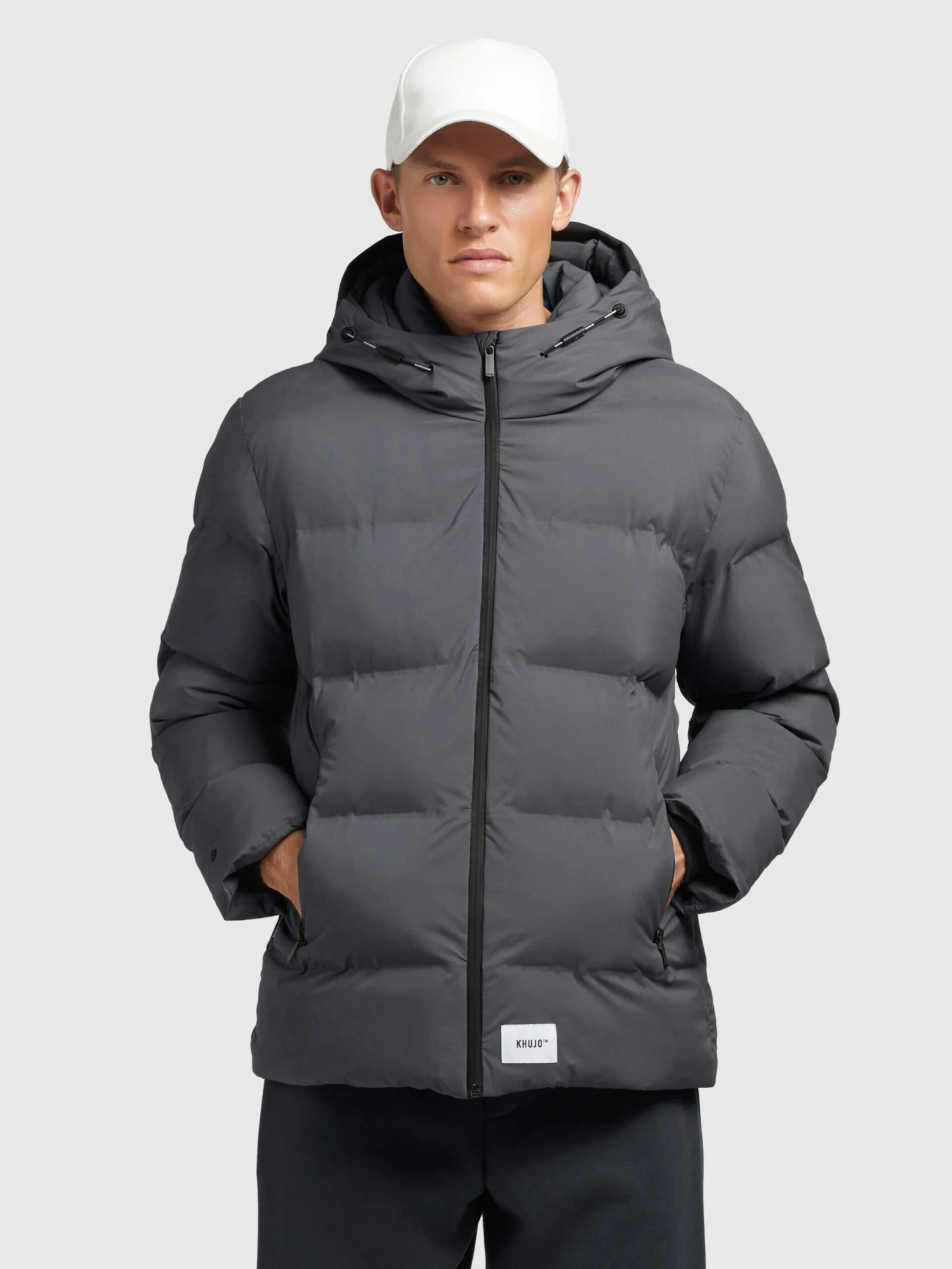 Khujo Vestes Dhiver Veste D’hiver Juff Homme Graphite 4 Khujo Vestes Dhiver Veste D’hiver Juff Homme Graphite – Image 2