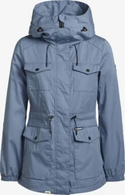Khujo Parkas Parka Mi-saison ELST Femme Bleu
