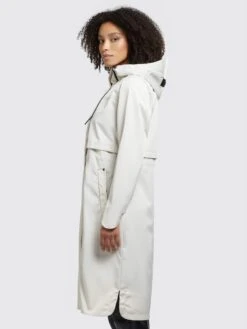Khujo Manteaux De Mi-saison Manteau Mi-saison Jomana Femme Blanc Cassé -Khujo Soldes Magasin 8f5c082f64556b6e7e90623ea0ac2414