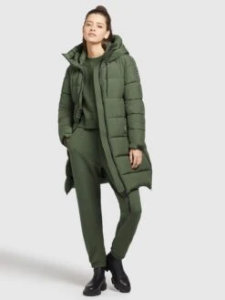 Khujo Manteaux Dhiver Manteau D’hiver Youma Femme Olive -Khujo Soldes Magasin 8fd8dd727825ba44fa081b4a0bb09fe6