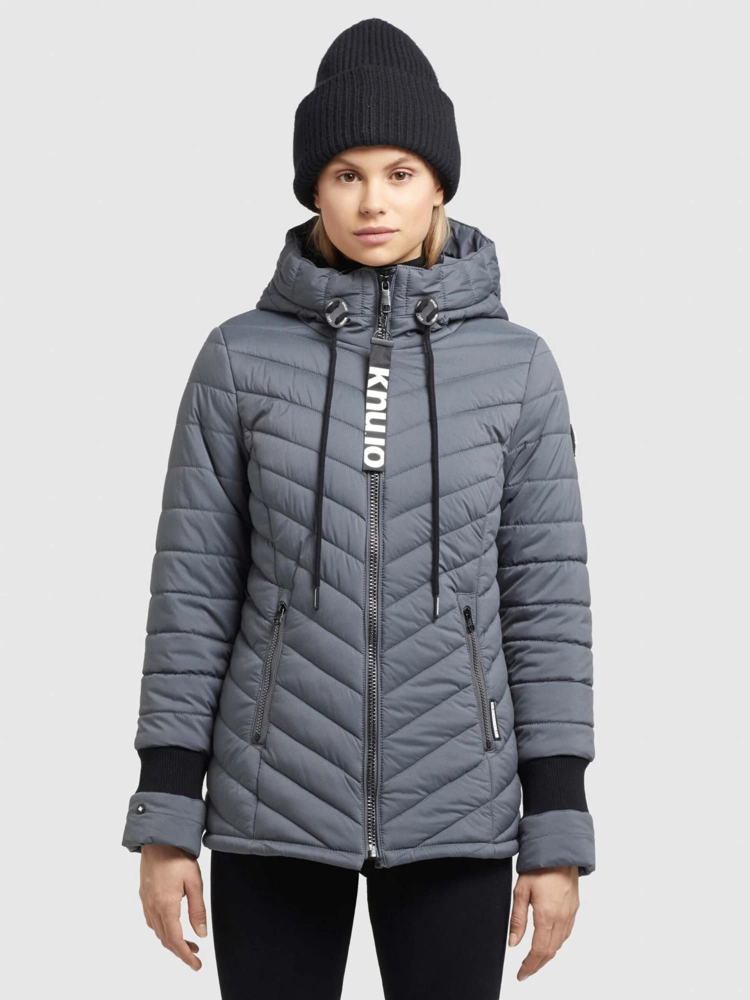 Khujo Vestes Dhiver Veste D’hiver Patt Femme Gris 4 Khujo Vestes Dhiver Veste D’hiver Patt Femme Gris – Image 2