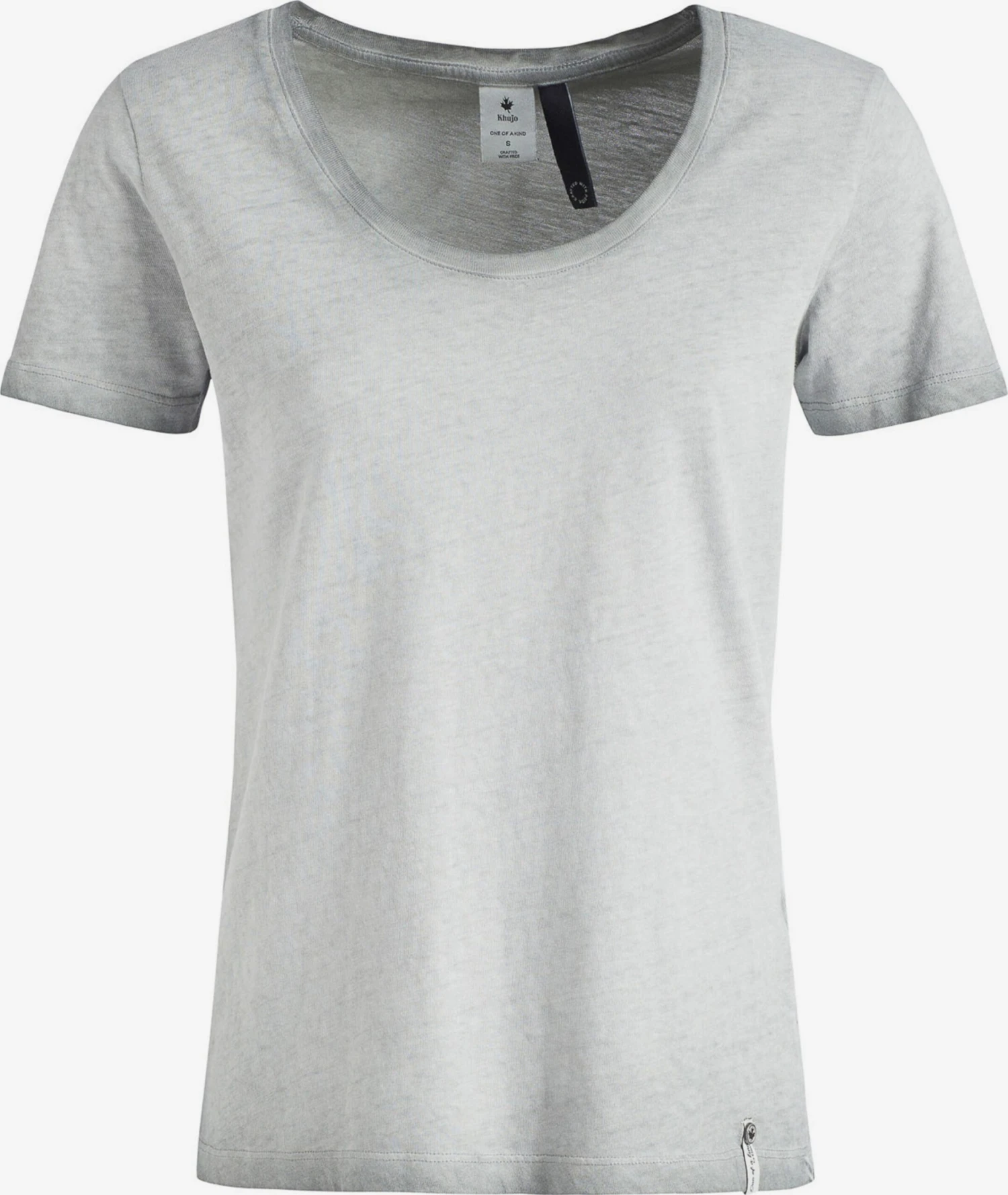 Khujo T-shirts T-shirt Pergola Femme Gris Foncé / Gris Chiné 3 Khujo T-shirts T-shirt Pergola Femme Gris Foncé / Gris Chiné