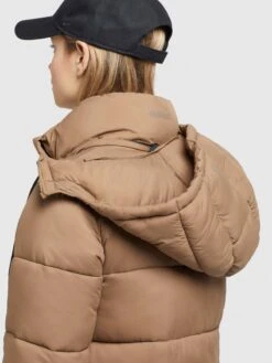 Khujo Manteaux Dhiver Manteau D’hiver Julina Femme Noisette -Khujo Soldes Magasin 9387a038cace30c5af4910843c9160b1