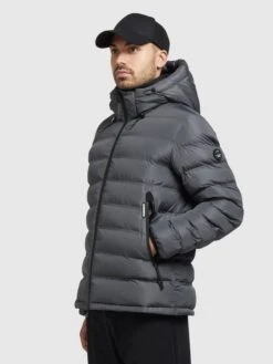 Khujo Vestes Dhiver Veste D’hiver Gamer Homme Anthracite -Khujo Soldes Magasin 954110afa2b15bba034531db10552786