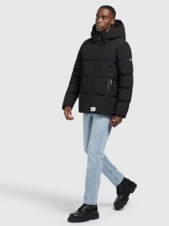 Khujo Vestes Dextérieur Veste Fonctionnelle TURREL Homme Noir -Khujo Soldes Magasin 95c25120164a02421d7e801068f9ded1