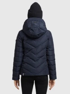 Khujo Vestes De Mi-saison Veste Mi-saison Stern Femme Bleu Foncé -Khujo Soldes Magasin 980c11c7e9363954e4b367d424cf881c