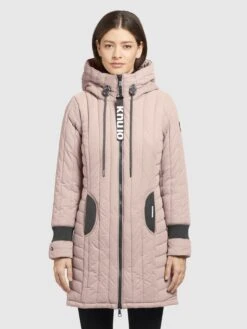 Khujo Manteaux De Mi-saison Manteau Mi-saison Jerry Femme Rose Ancienne -Khujo Soldes Magasin 988a0f67f27751a64b0756def18c0c9f