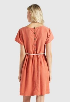 Khujo Mini-robes Robe ASBA Femme Orange -Khujo Soldes Magasin 98a53b4e45cc8209ffbf696d340346ea