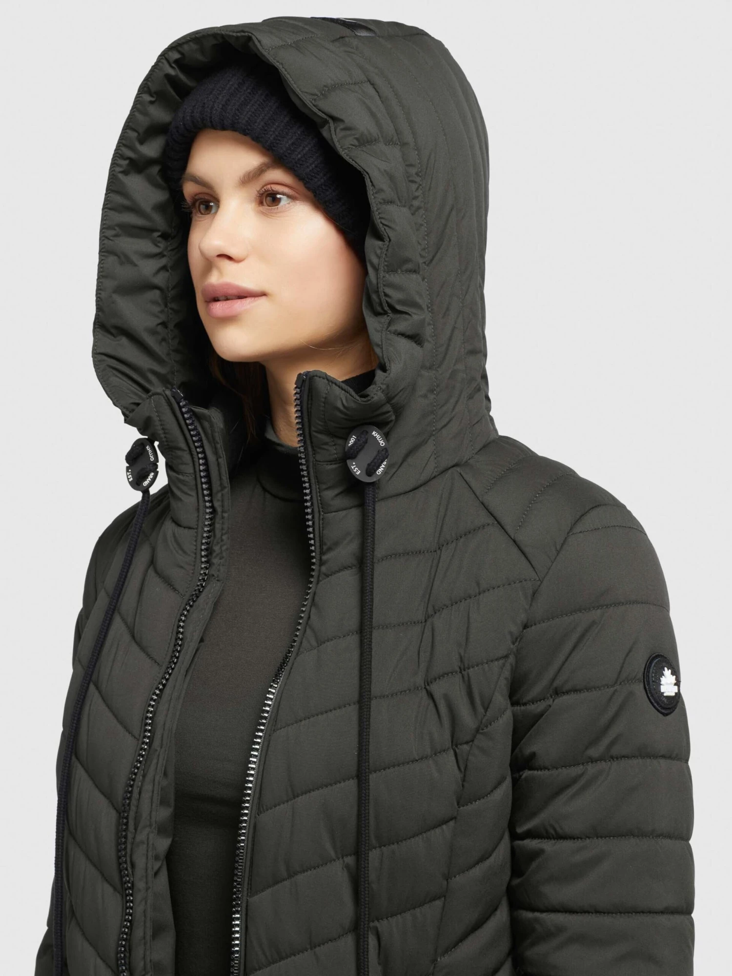 Khujo Manteaux Dhiver Manteau D’hiver Nita Femme Kaki 9 Khujo Manteaux Dhiver Manteau D’hiver Nita Femme Kaki – Image 7