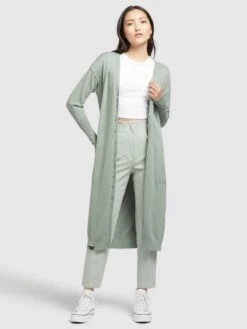 Khujo Gilets Cardigan Elina Femme Menthe 12 Khujo Gilets Cardigan Elina Femme Menthe -Khujo Soldes Magasin 9b01bffb103fe6bbfed5bc2371954850