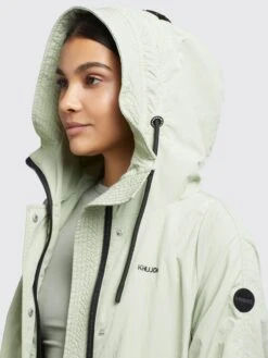 Khujo Manteaux De Mi-saison Manteau Mi-saison Silica Femme Vert Pastel -Khujo Soldes Magasin 9b9eb8f542dc5ced649a1adbabcd0f30