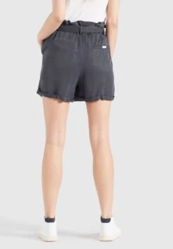 Khujo Shorts Loosefit Pantalon Poppy Femme Gris Foncé -Khujo Soldes Magasin 9bbd723fc12c4b73945508067debd577