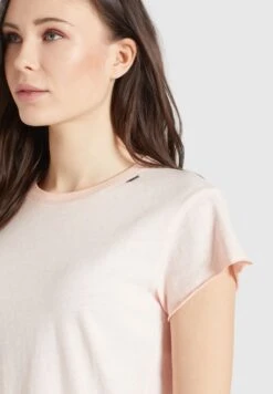 Khujo T-shirts T-shirt Matama Femme Poudre -Khujo Soldes Magasin 9c4aaa6f2b63c60cb83294d9bf369363