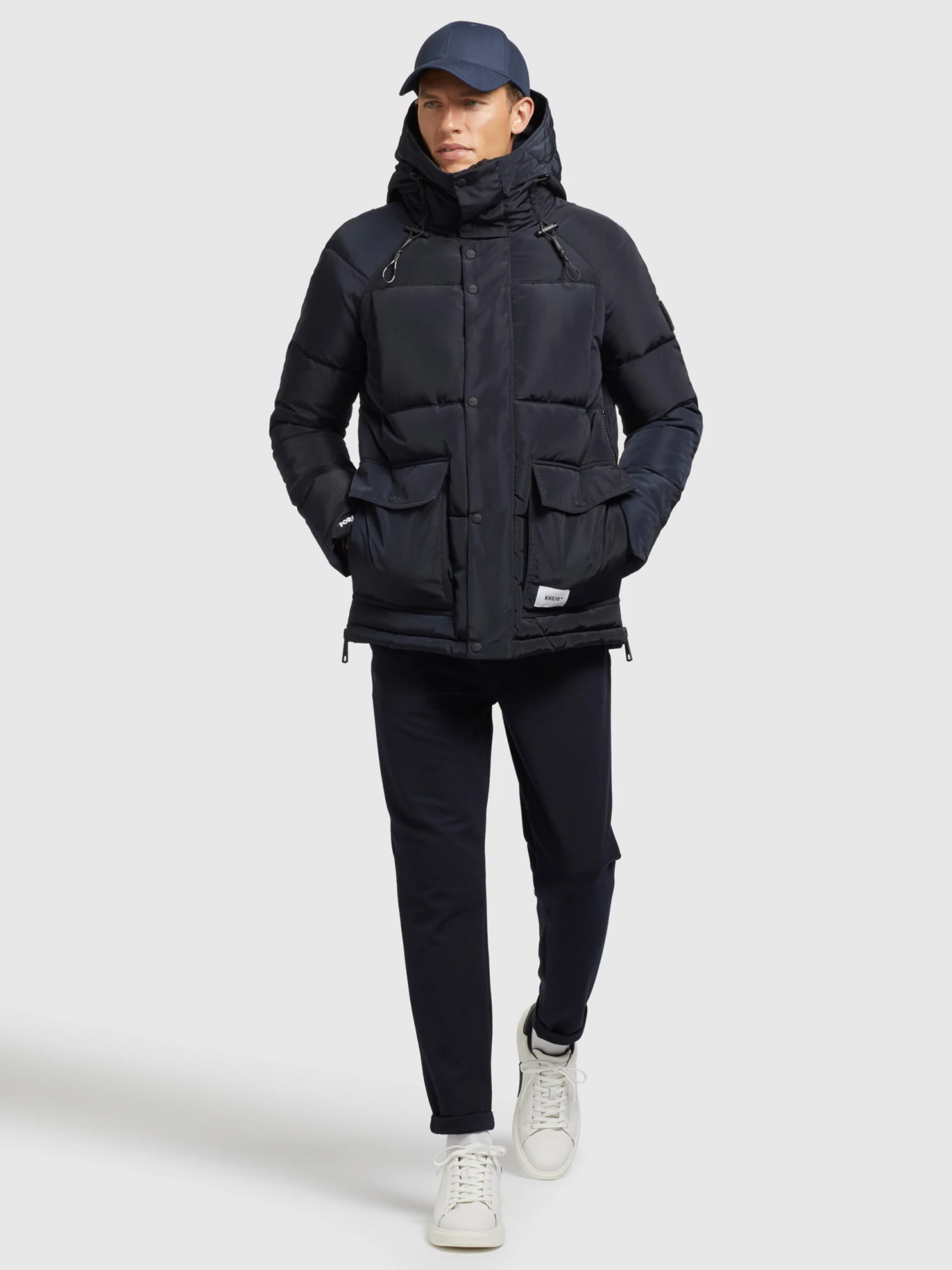 Khujo Vestes Dhiver Veste D’hiver Jedi Homme Bleu Foncé 8 Khujo Vestes Dhiver Veste D’hiver Jedi Homme Bleu Foncé – Image 6