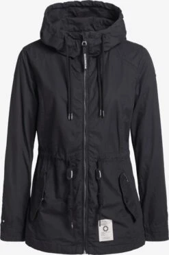 Khujo Vestes De Mi-saison Veste Mi-saison SESIA Femme Noir