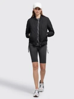 Khujo Vestes De Mi-saison Veste Mi-saison Leona Femme Noir -Khujo Soldes Magasin 9fec86cd210023237489b4b7d7761a55