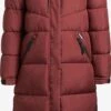 Khujo Manteaux Dhiver Manteau D’hiver Shimanta 2 Femme Rouge Rouille