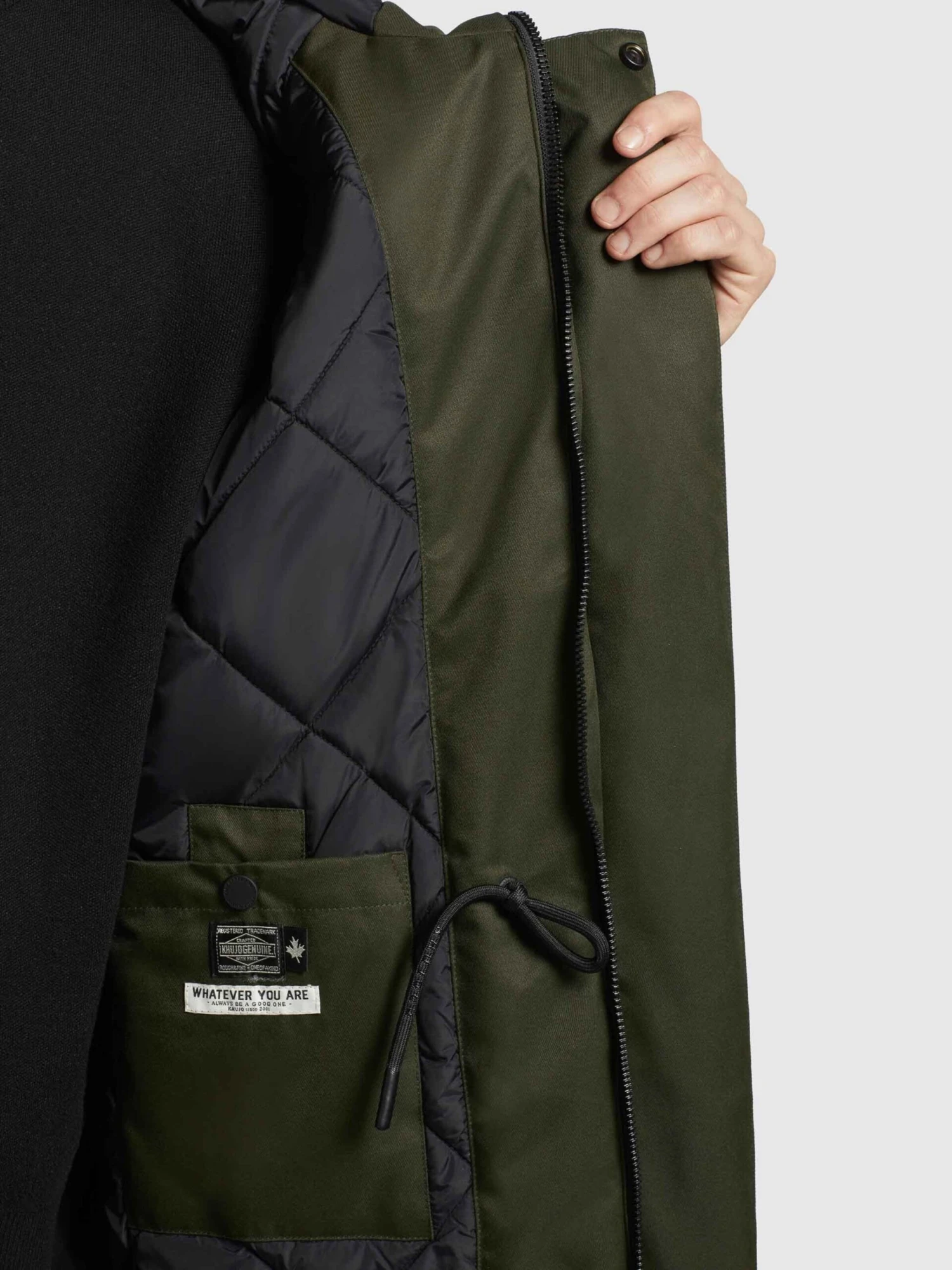 Khujo Manteaux Dhiver Manteau D’hiver Tuck Homme Olive 10 Khujo Manteaux Dhiver Manteau D’hiver Tuck Homme Olive – Image 8
